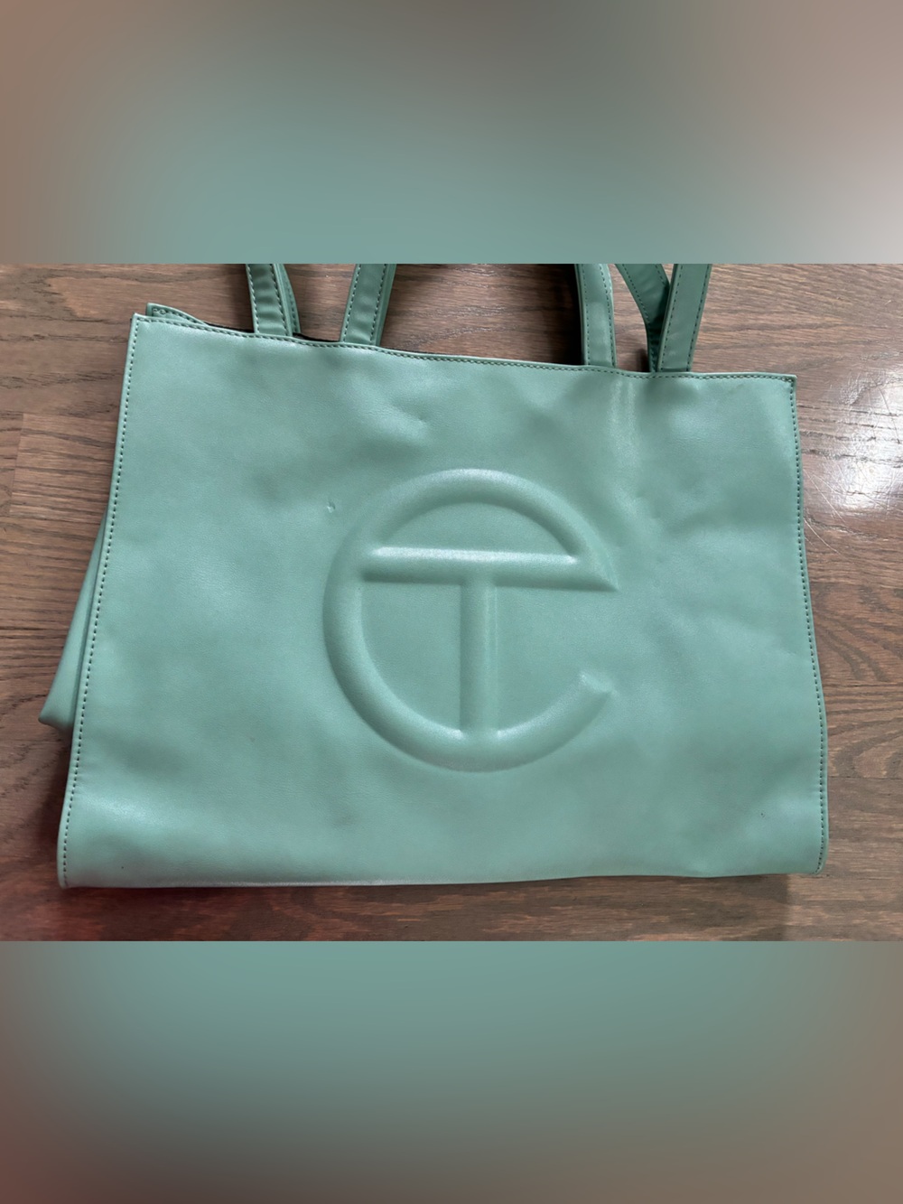 Telfar Medium Sage Shopping Bag